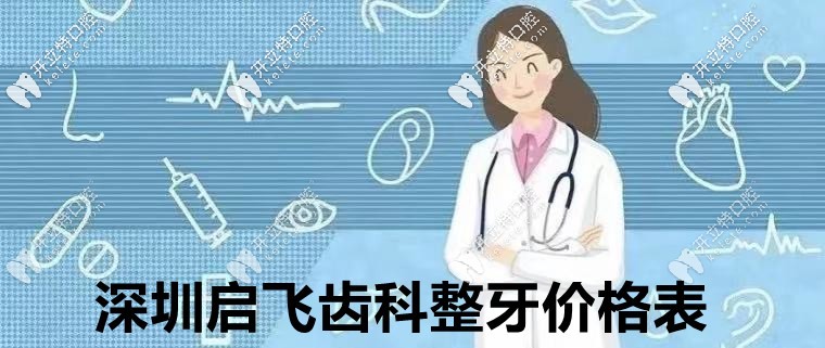 ?但凡看過:深圳啟飛齒科鑲牙價格表,就知道種植牙多少錢！